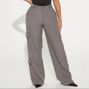 Gray Work Pants